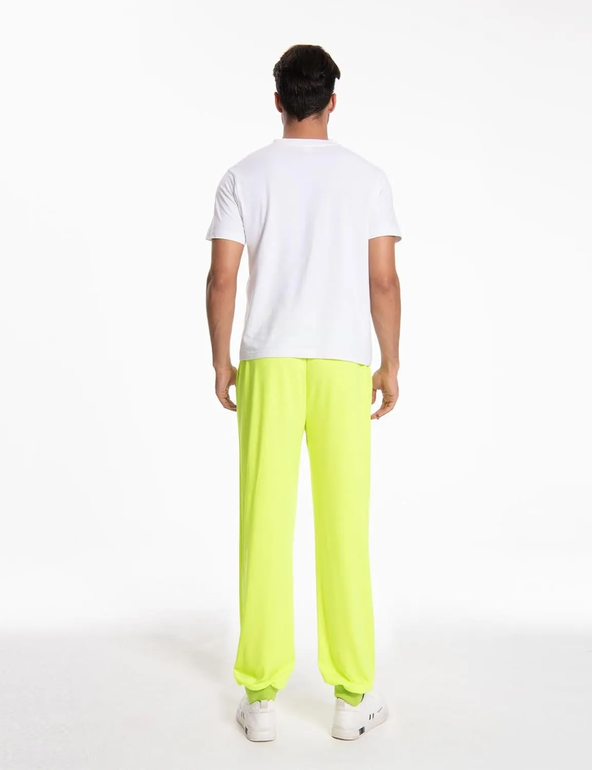 2 Pack Men's Casual Sweatpants Soft Fleece Active Athletic Workout Jogger Pants with Pocket and Drawstring
