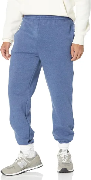 Amazon Essentials Sweatpants for Men, Fleece, Closed Bottom (Available in Big and Tall)