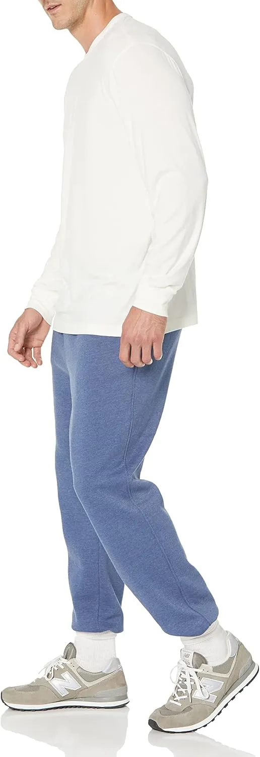 Amazon Essentials Sweatpants for Men, Fleece, Closed Bottom (Available in Big and Tall)