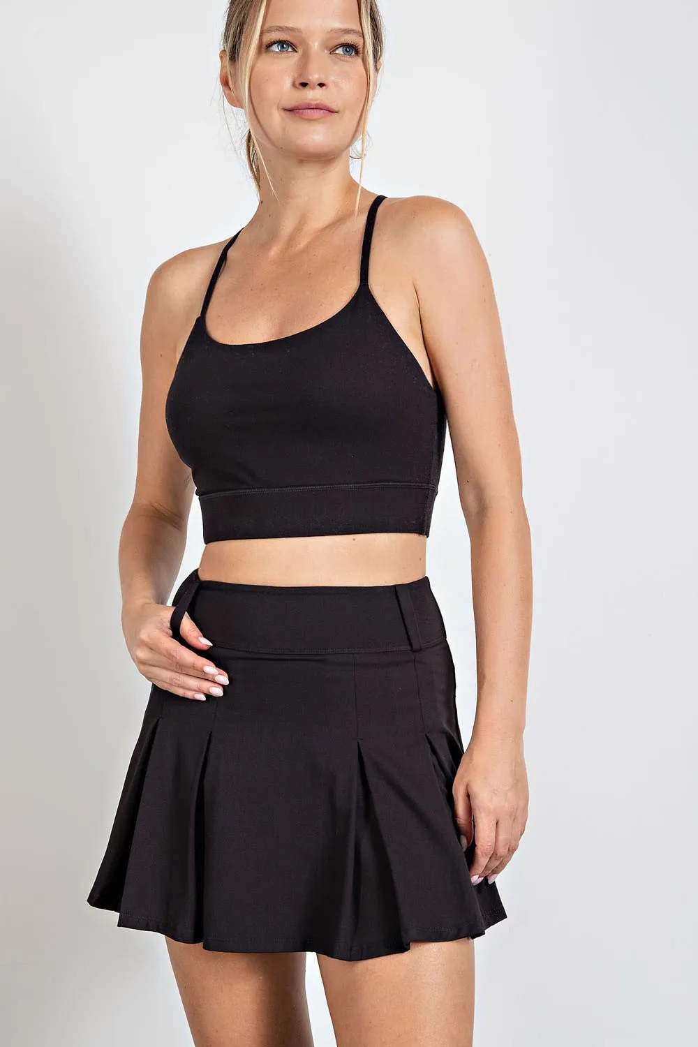Butter Soft Skort with Belt Loop