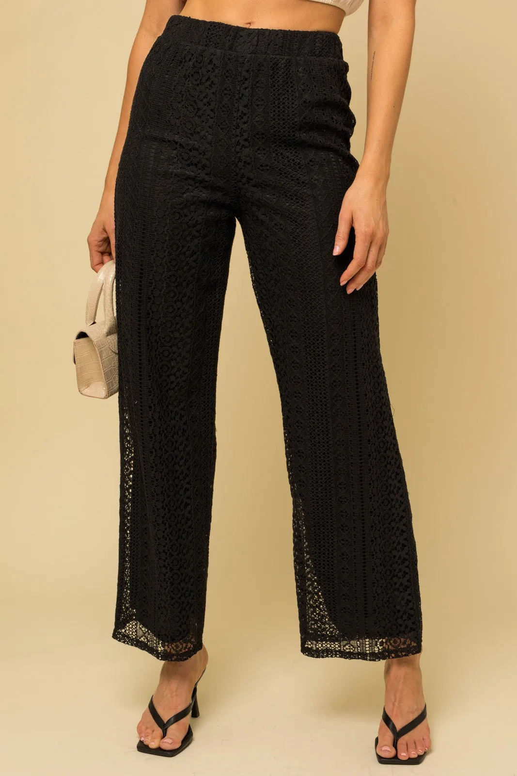 Chic Lace Pants
