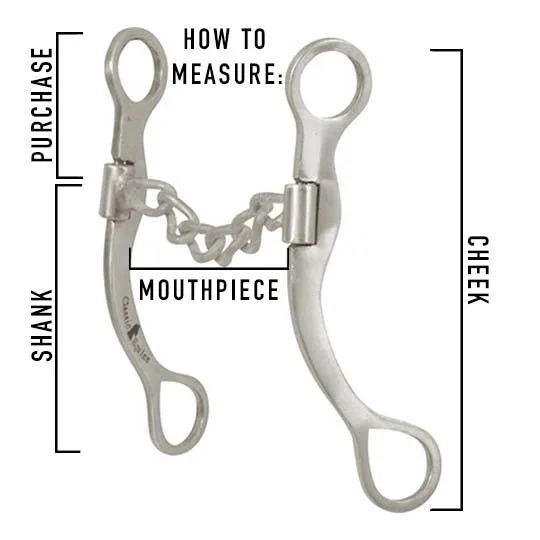 Classic Equine 7-1/2in Performance Chain Bit