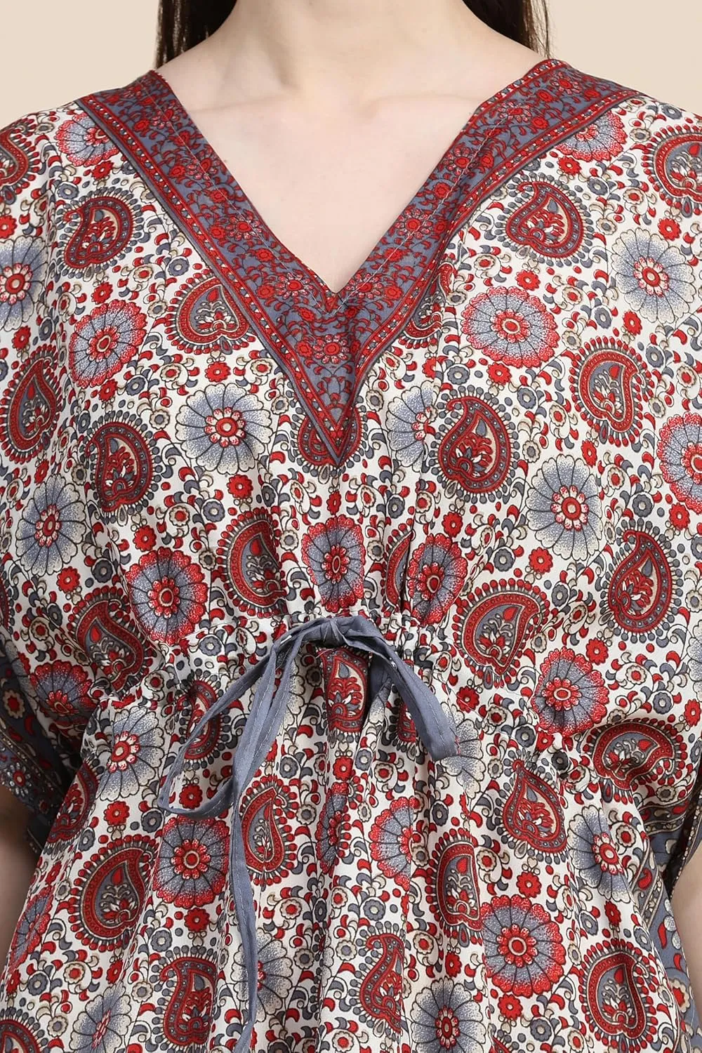 Embrace the Flow and Freedom of This Stunning Long Kaftan Perfect for Those Sunny Days or Cozy Nights
