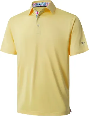 Mens Polo Shirts Short and Long Sleeve Casual Solid Stylish Dry Fit Performance Designed Collared Golf Polo Shirts for Men