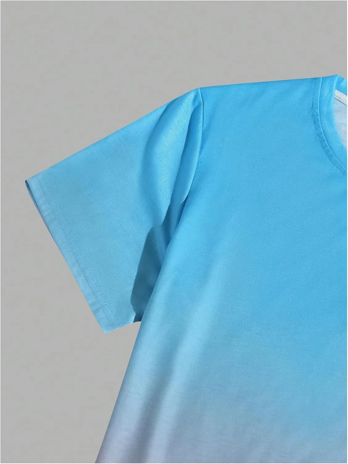 Men's Short Sets 2 Piece Outfits Tropical Graphic Tees and Shorts Sets Beach Vacation Outfits