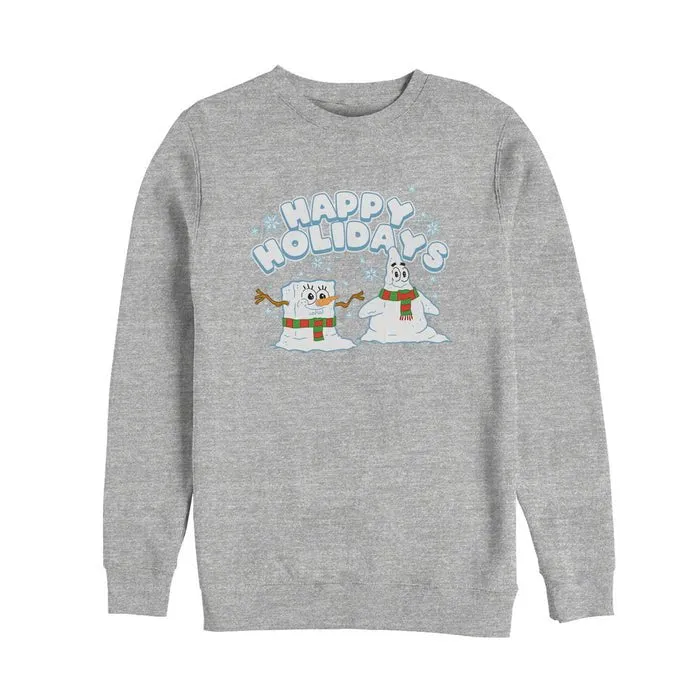 SpongeBob SquarePants and Patrick Happy Holidays Crewneck Sweatshirt