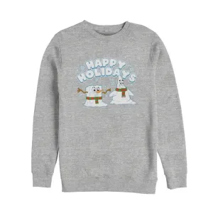 SpongeBob SquarePants and Patrick Happy Holidays Crewneck Sweatshirt