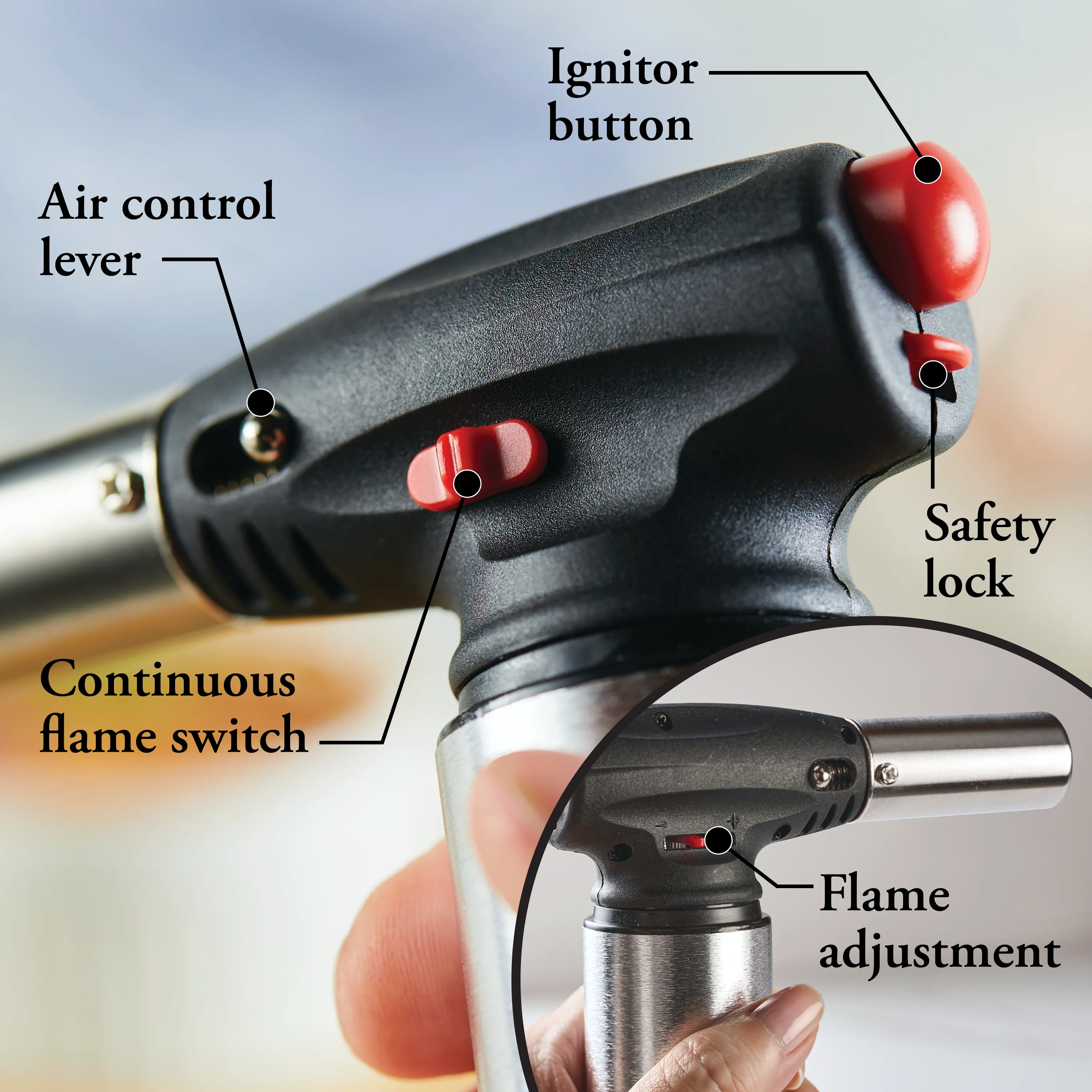 Stainless Steel Chef Torch