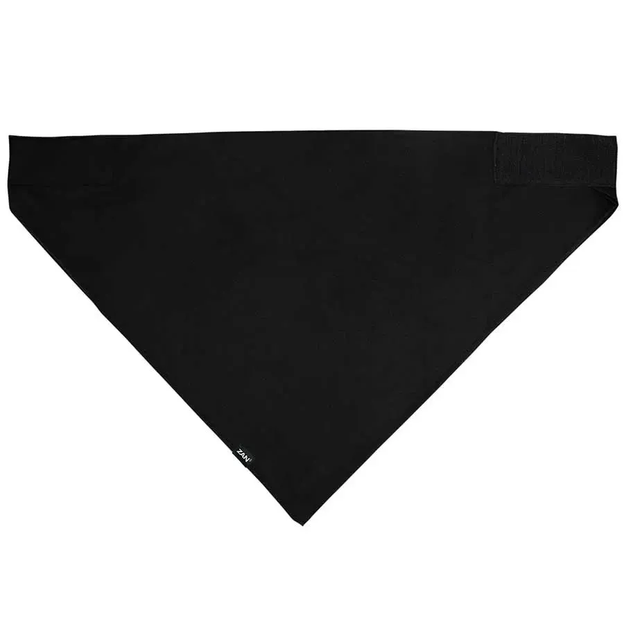 ZANheadgear 3 In 1 Classic Plain Black Bandana